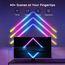 Настенные светильники GOVEE Wall Lamps Glide RGBIC Wall Light, Wi-Fi + BT / Multicolor, (6+1), изображение 2