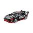 Set de constructie Masina cu RC, negru-rosu JIE STAR FF10036, cu acumulator, ZJA351301, 585 elemente