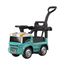 Tolocar camion SUPER CAR BRJ-518-1, cu maner si sunete, roz/verde, ZJA359052