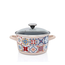 Кастрюля эмалированная METALAC Imperial, стеклянная крышка, 16 cм, 1.9 л, изображение 2