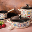 Кастрюля эмалированная METALAC Imperial, стеклянная крышка, 20 cм, 3.5 л, изображение 3