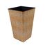 Ghiveci pentru flori "Impletitura", din ratan/plastic, 2culori, 28x28cm, H45cm, 2 image