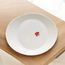 Platou oval BORMIOLI ROCCO Prometeo alb, opalglass, 31.5X26 cm