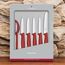 Набор кухонных ножей VICTORINOX 6.7111.6G Swiss Classic, paring knife set, красный, 6 шт