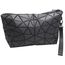 Geanta cosmetica TITANIA, piure negru, cu ornamente, 24 x 14 cm
