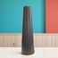 Vaza neagra 21.5 cm, ceramica