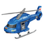 Elicopter politie JSTOYS, albastru, cu sunete si lumini, 1:20, 3 image