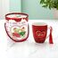Cana "Love" cu o pensula, in tub cadou