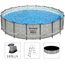 Piscina BESTWAY STEEL PRO MAX, 488х122 cm, 19480 L, cadru metalic