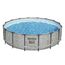 Piscina BESTWAY STEEL PRO MAX, 488х122 cm, 19480 L, cadru metalic, 2 image