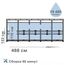 Piscina BESTWAY STEEL PRO MAX, 488х122 cm, 19480 L, cadru metalic, 7 image