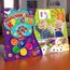 Vopsea pentru desen cu degetele DANKOTOYS, Prima mea creaţie 7 culori