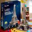 3D пазл CUBICFUN Эйфелева башня, с подсветкой, 82 элементов
