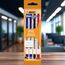 Ручка гелевая BIC roller gelocity, 2 голубые, 1 черная, 1 красная
